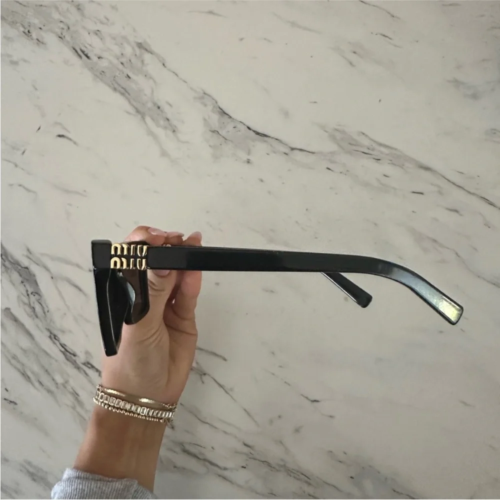 Miu Miu Black Square Sunglasses